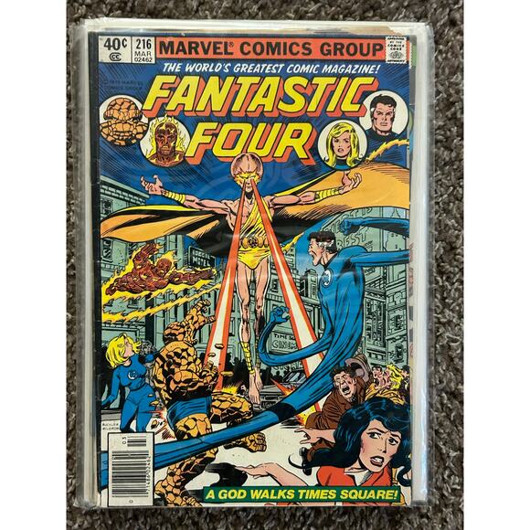 Fantastic Four Vol. 1 #215, 216, 217, 218, 219, 220, 222 (1980 Marvel) Lot of 7 - Picture 3 of 8